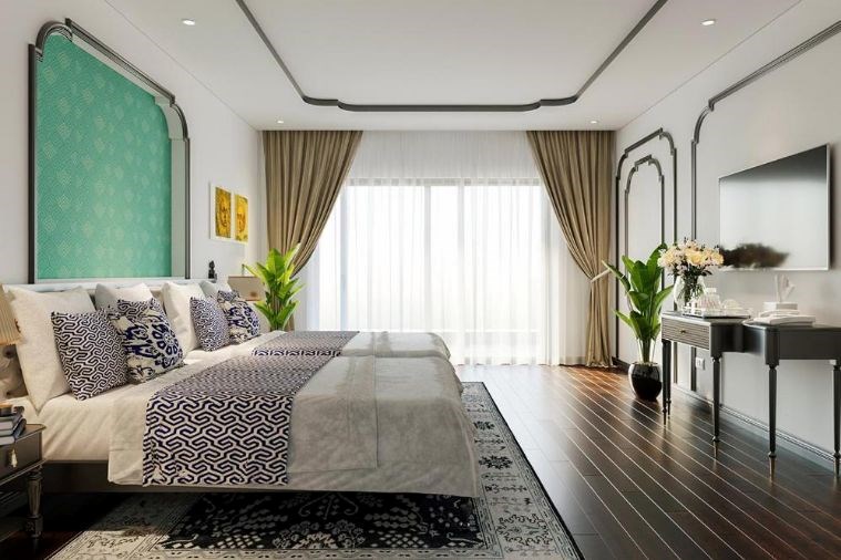 Phòng Deluxe Double & Twin with Garden view